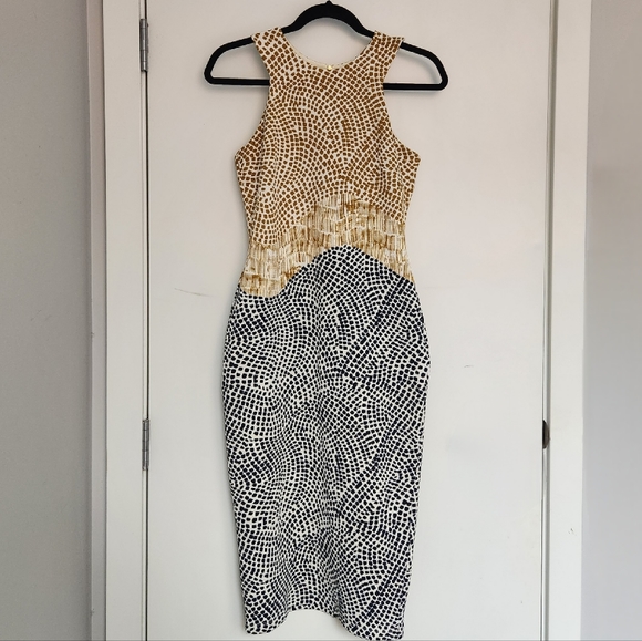 H&M Women's mosaic patterned dress - Picture 3 of 6